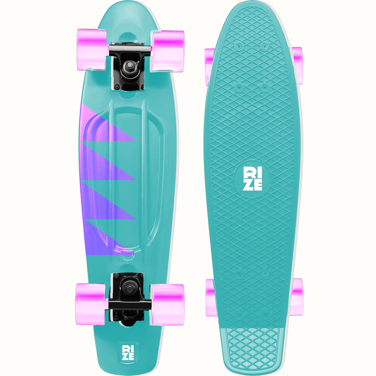 Swell 22 inch Poly Skateboard - Mint Reactor