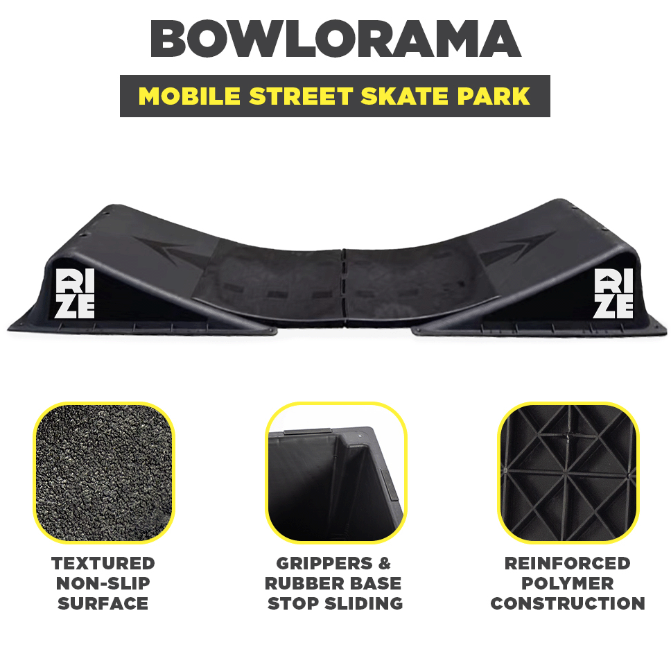 Bol Ramp Bowl O Rama Fakie Ramp – RIZE