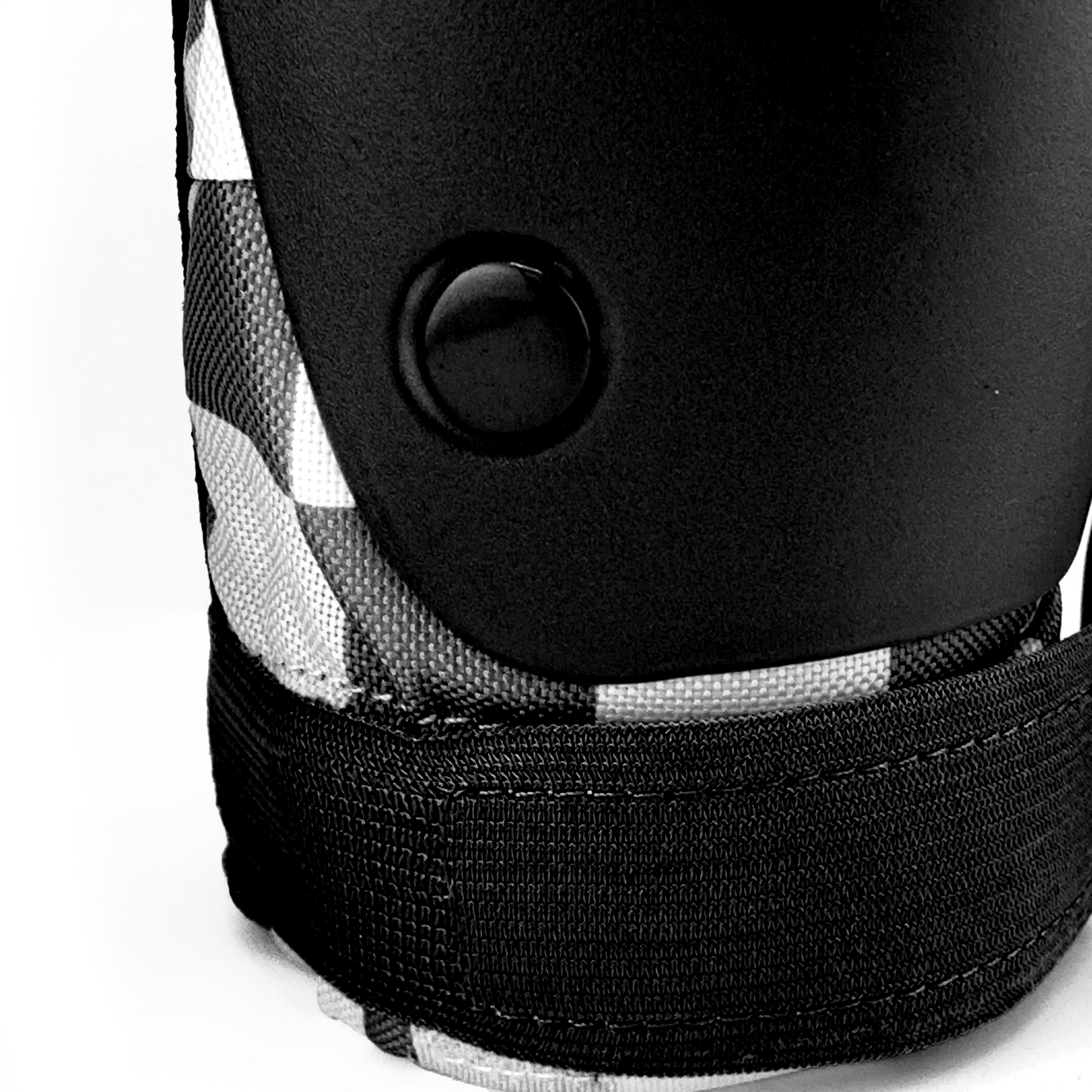 Youth Checkered Elbow and Knee Pad Set - Black Checkered