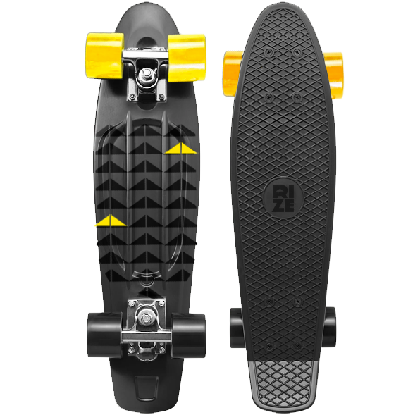 Swell 22 inch Poly Skateboard - Black